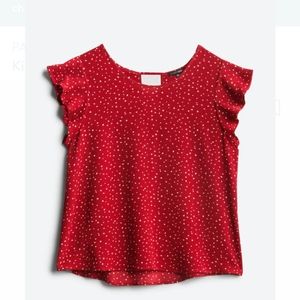 Papermoon Kiera Keyhole Back Blouse